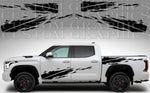 Vinyl Graphics 4x sticker Flame Design Vinyl Stripes Compatible With Toyota Tundra 2002-2022