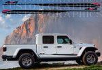 Vinyl Graphics 4x4 2 colors Design Graphic Stickers Compatible with Jeep Gladiator