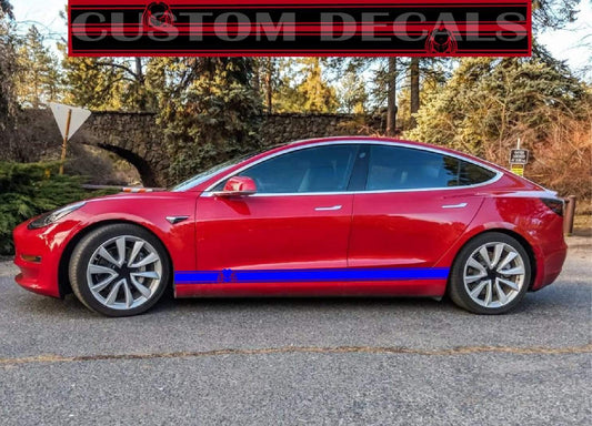 Alien Graphic Compatible with Tesla 3 | Tesla X Stickers | Tesla Y Stickers Tesla S