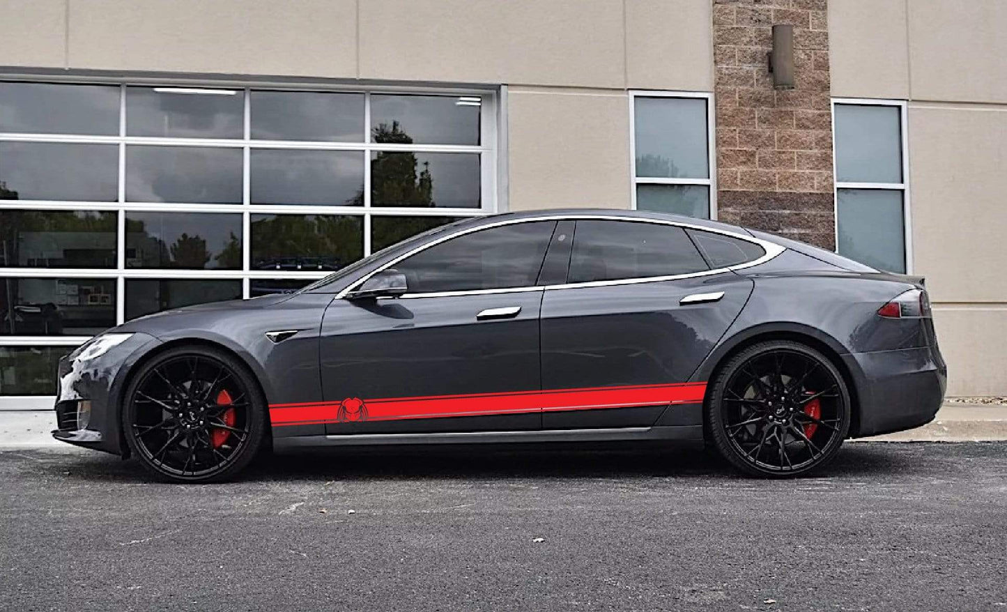 Autocollants Alien Graphic pour Tesla Model 3 | Autocollants Model X | Autocollants Model Y Autocollants Tesla Model S