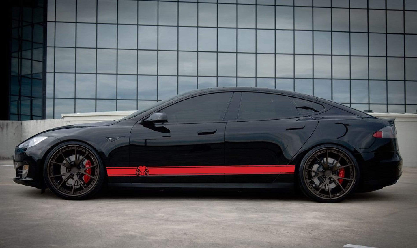 Autocollants Alien Graphic pour Tesla Model 3 | Autocollants Model X | Autocollants Model Y Autocollants Tesla Model S