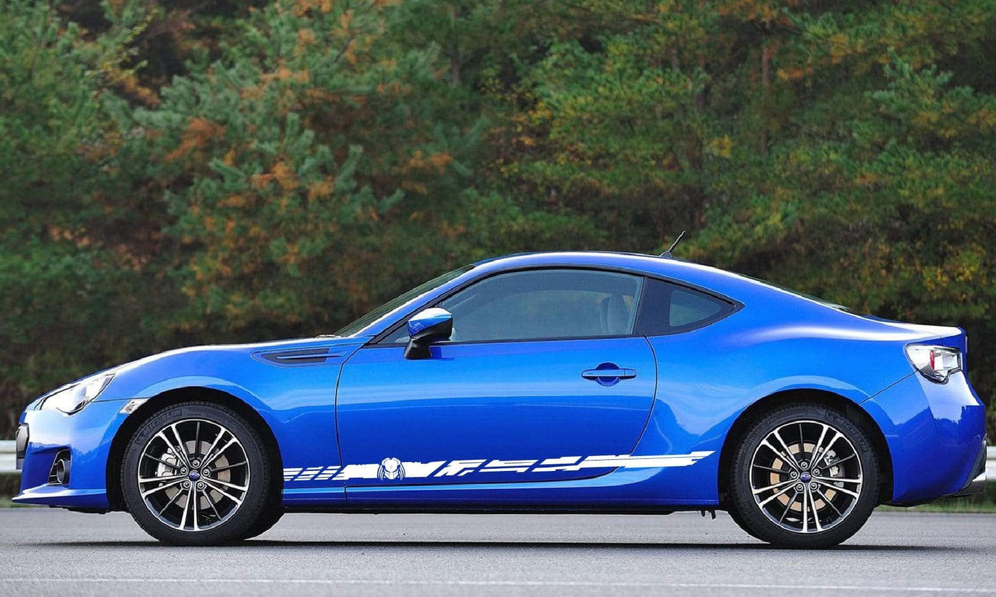 Premium Vinyl Stickers Compatible with Subaru BRZ Alien Logo Design BFF