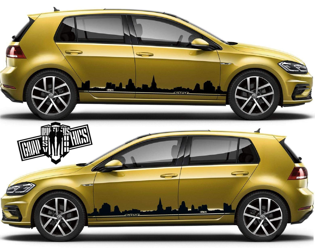 New Car Stickers Vinyl Car Decals For Volkswagen Golf 6 Golf 7