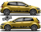 Attracktive Decals Racing Stickers For VW Golf