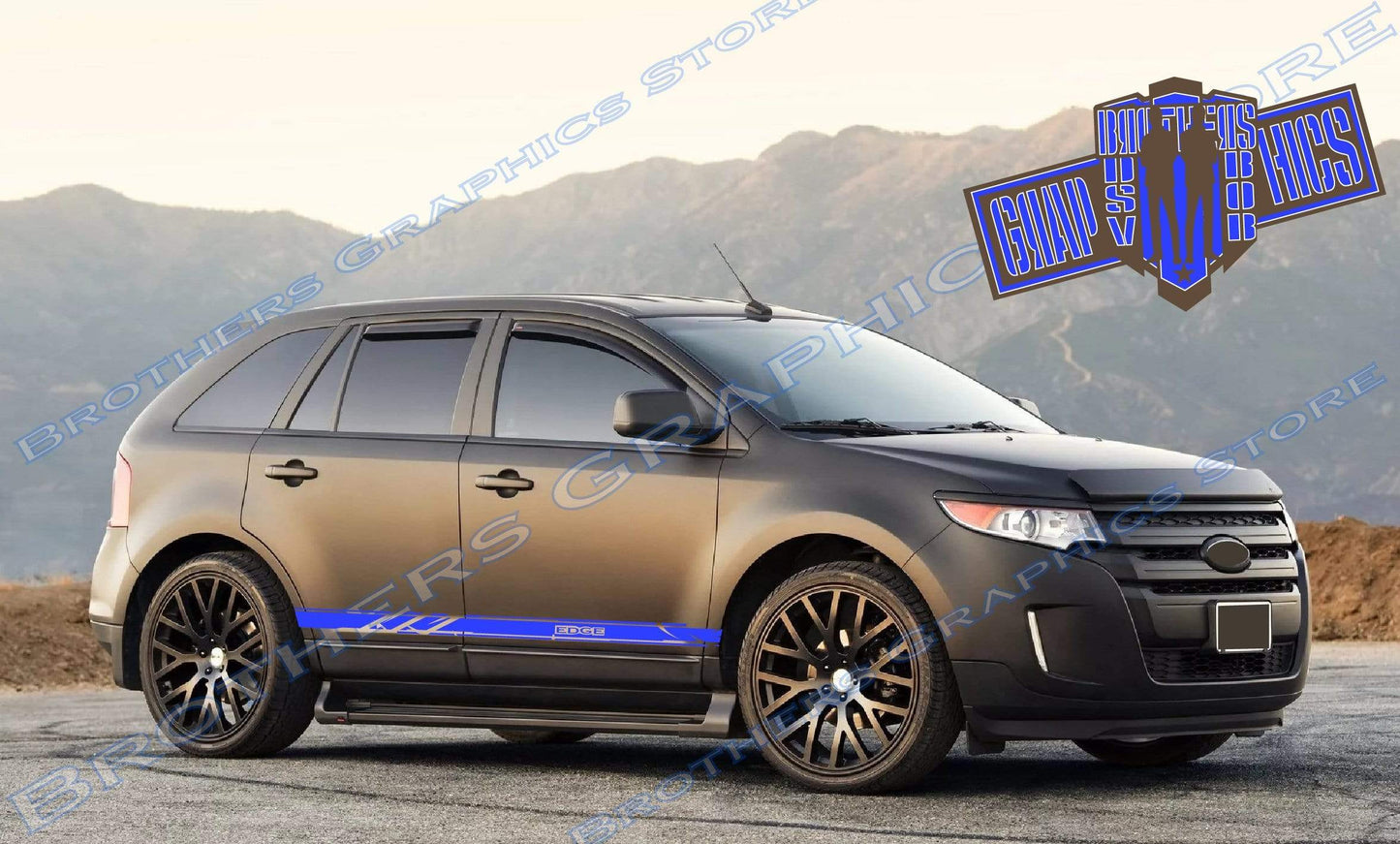 Des graphismes attrayants pour le Ford Edge