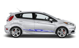 Premium Vinyl Stickers Compatible with Ford Fiesta Decorative car decals Tribal Design