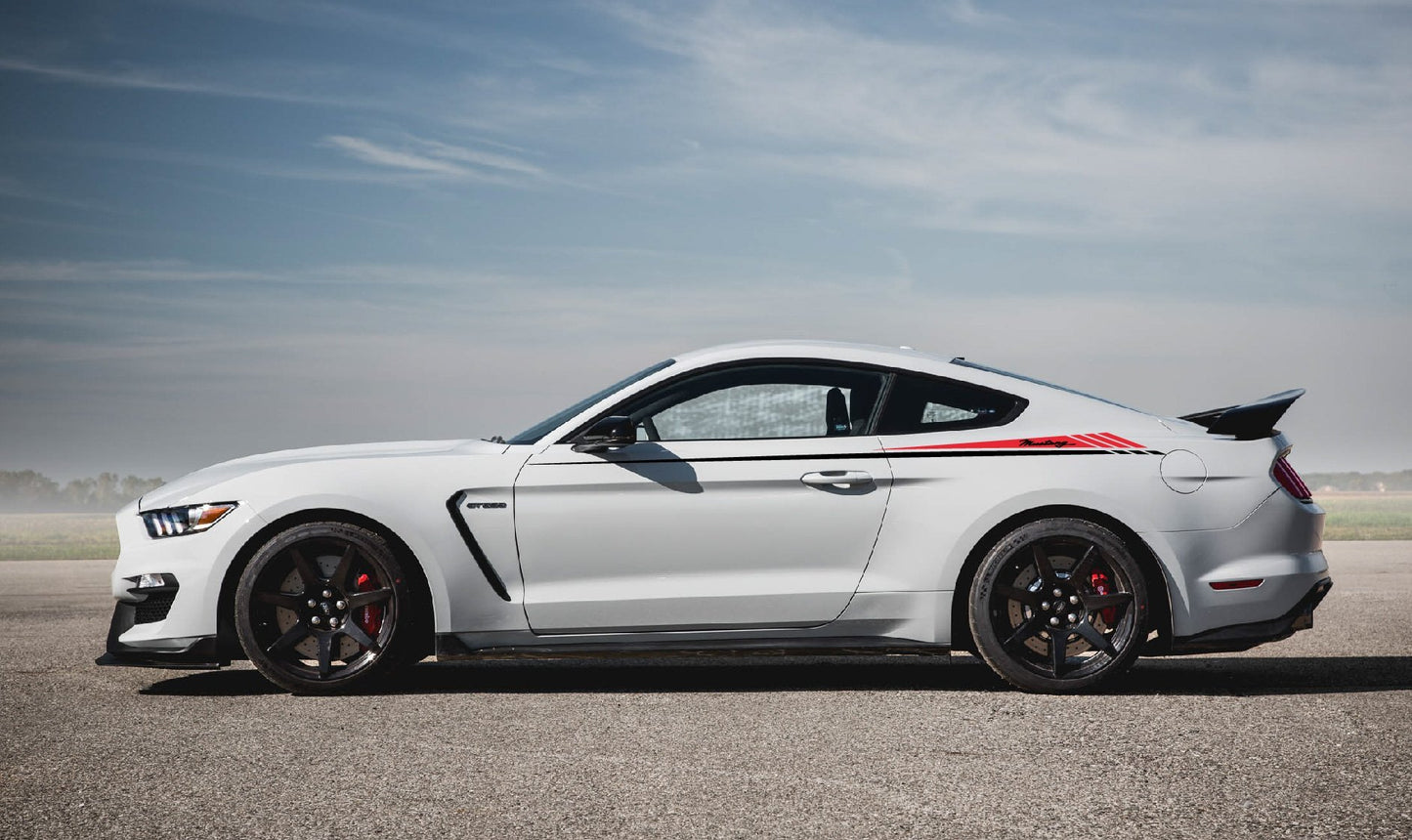 Attractive 2 Color Stickers compatible with Ford Mustang  | Ford mustang pony decal