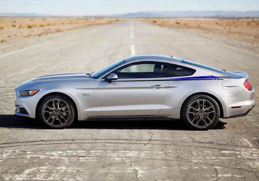 Autocollants attrayants à 2 couleurs compatibles avec Ford Mustang | Autocollant poney Ford Mustang