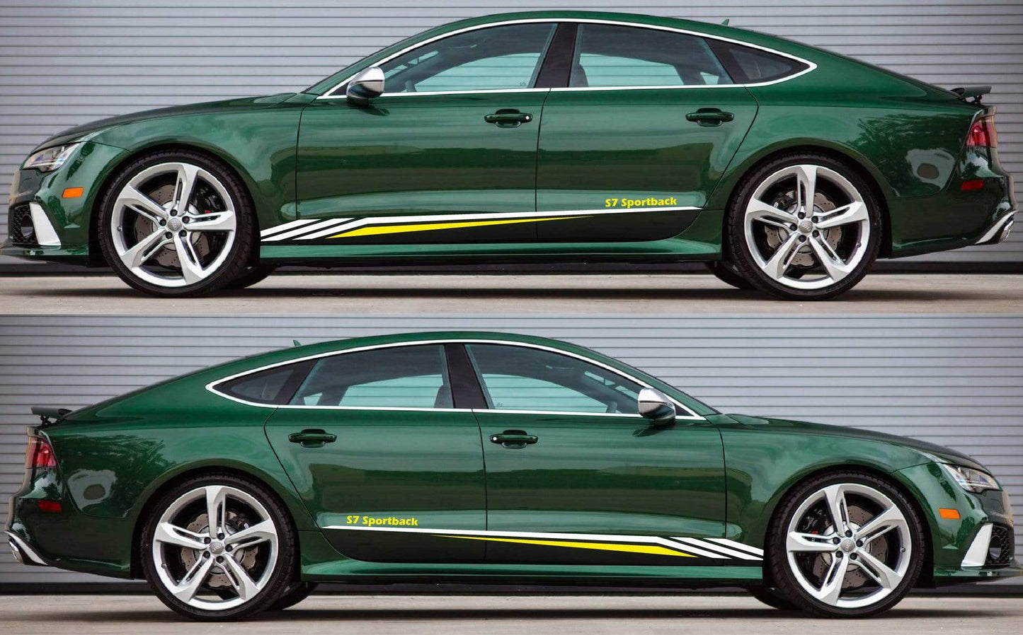 Attractive Stickers Custom Graphic Decals for AUDI A7 - Brothers-Graphics