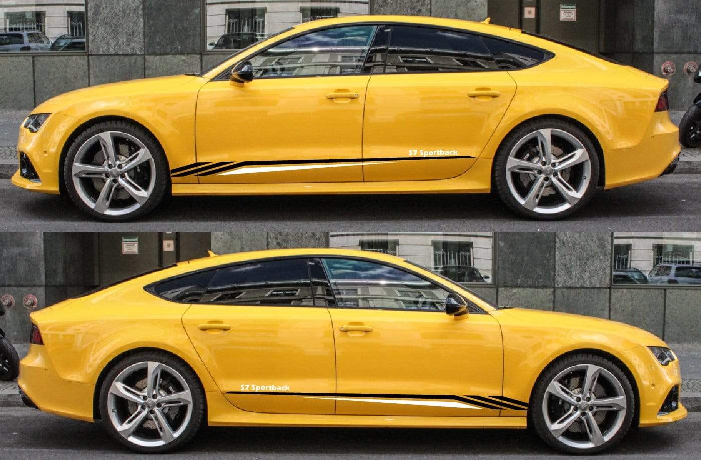 Attractive Stickers Custom Graphic Decals for AUDI A7 - Brothers-Graphics