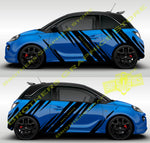 Attractive Stickers Custom Graphic Decals Pair stickers For Opel Adam - Brothers-Graphics