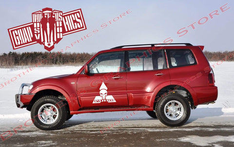 Attractive Vinyl Decals Stickers for Mitsubishi Pajero