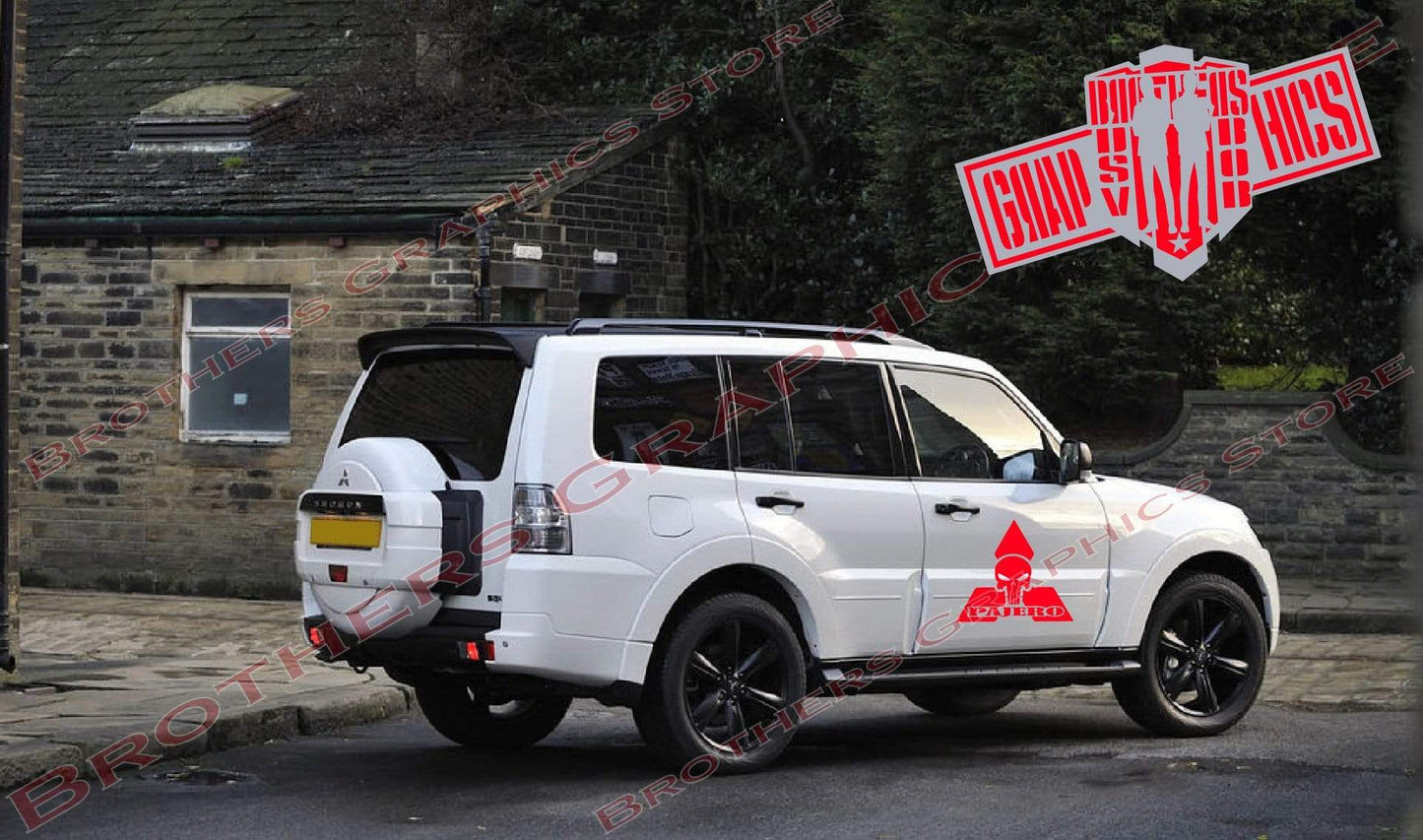 Premium Quality Stickers Compatible with Mitsubishi Pajero New Design Decorative car decals