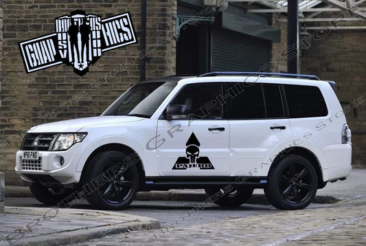 Premium Quality Stickers Compatible with Mitsubishi Pajero New Design Decorative car decals