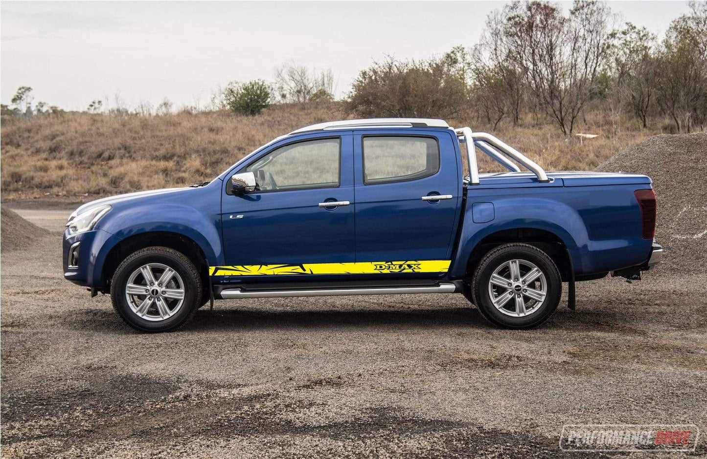 Autocollants en vinyle attrayants pour Isuzu D-Max