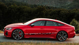 AUDI A7 Decals Stickers 2 Color