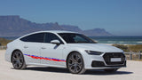 AUDI A7 Decals Stickers 2 Color