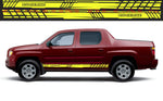 Vinyl Graphics Beautiful Line Graphics Vinyl Stickers Compatible With Honda Ridgeline