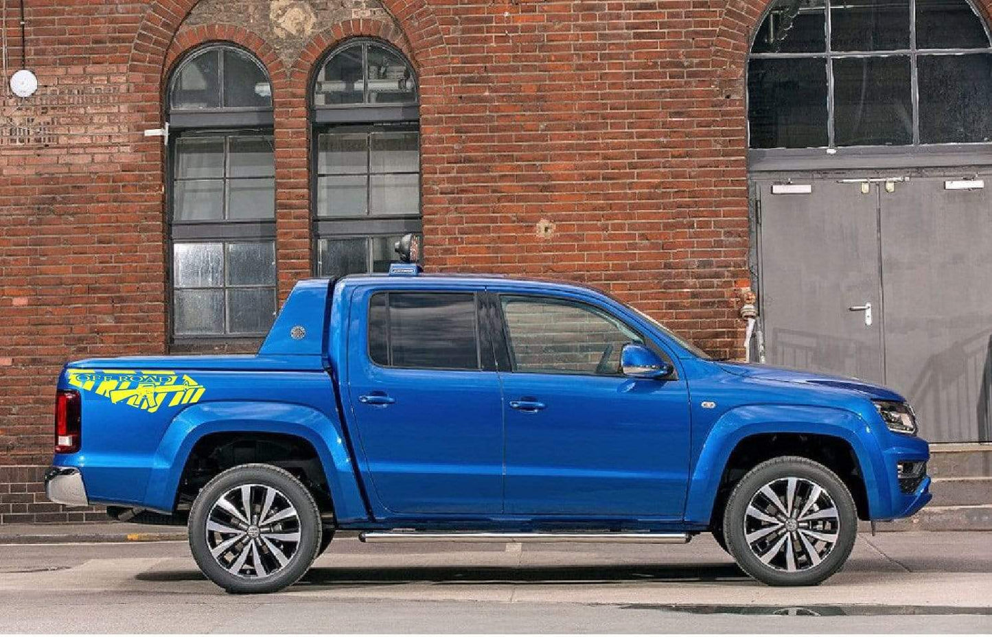 Superbes graphismes M16 pour Volkswagen Amarok | Autocollants VW Amarok Line | Kit de décalcomanies VW | Autocollants Amarok pour HOMMES