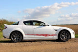 Premium Vinyl Stickers Compatible With Mazda RX-8 Tribal Design Automotive decals