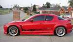 Beautiful Vinyl Decals Racing Stripes for Mazda RX-8