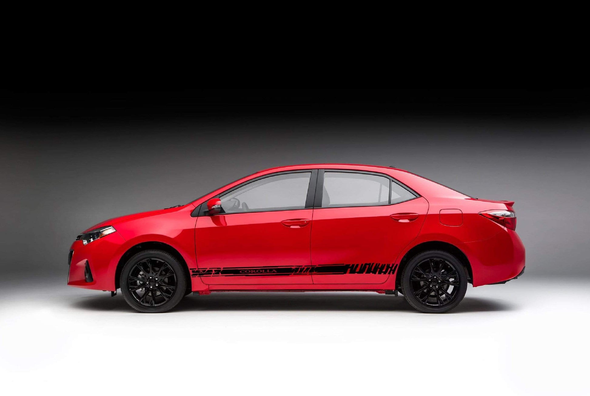 Vinyl Graphics Best Corolla Graphic Gift Toyota Corolla Racing Stripes for Corolla car stickers decals