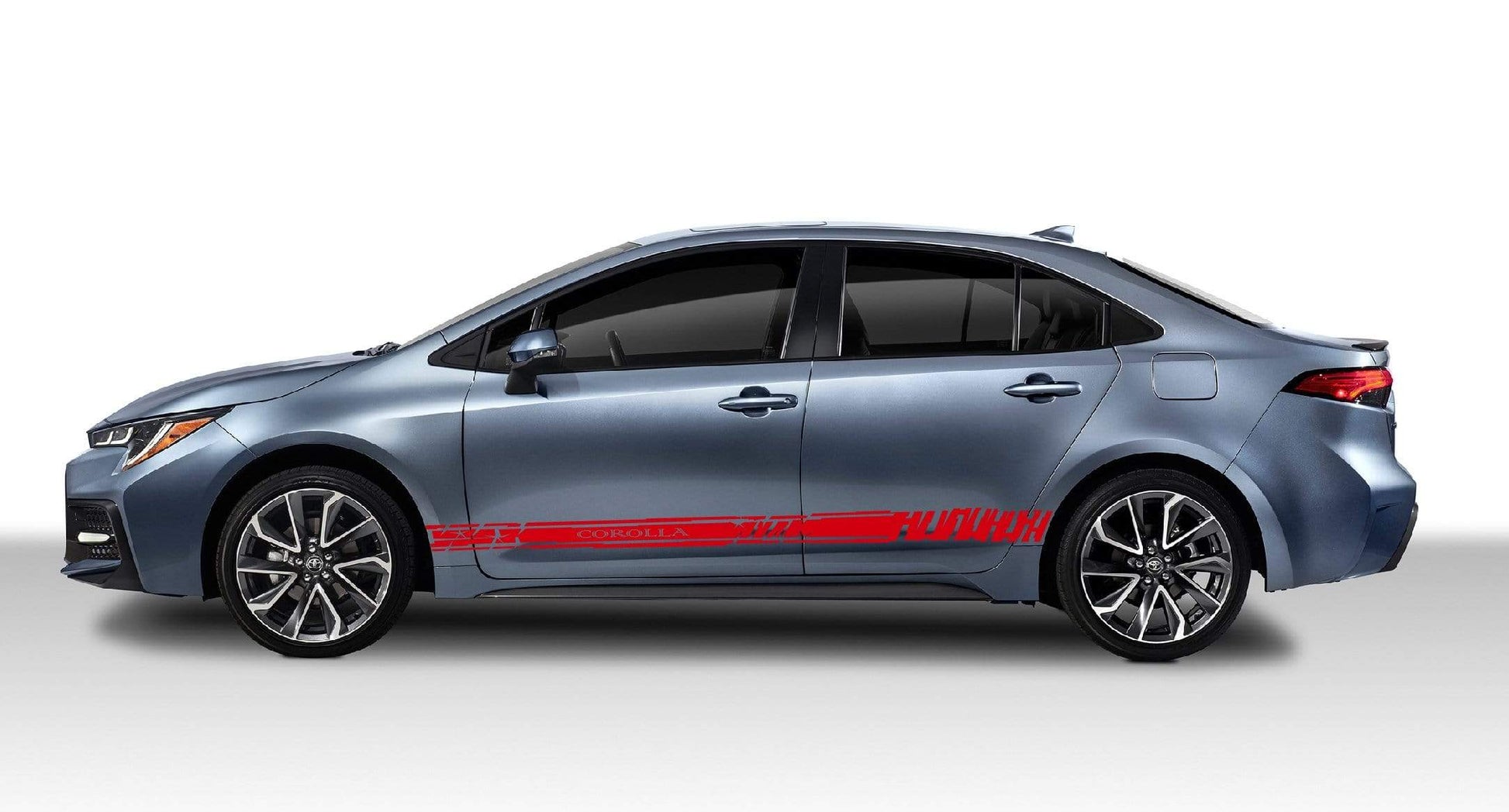 Vinyl Graphics Best Corolla Graphic Gift Toyota Corolla Racing Stripes for Corolla car stickers decals