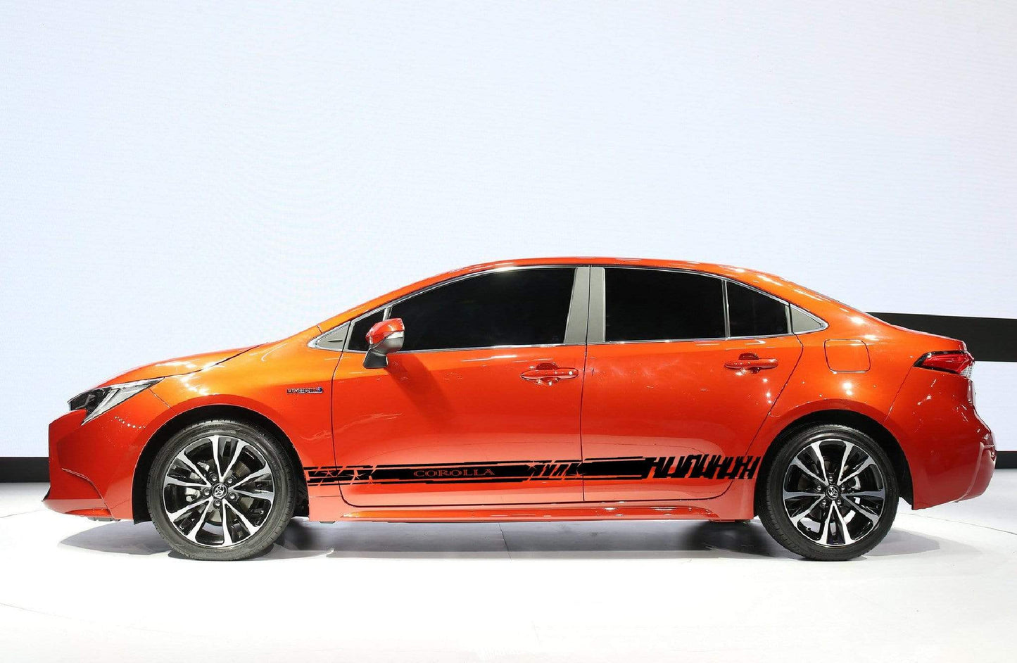 Vinyl Graphics Best Corolla Graphic Gift Toyota Corolla Racing Stripes for Corolla car stickers decals