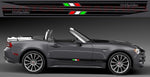 Vinyl Graphics Best Italian Design Decal Sticker Stripe Stickers Compatible with Fiat Spider 124