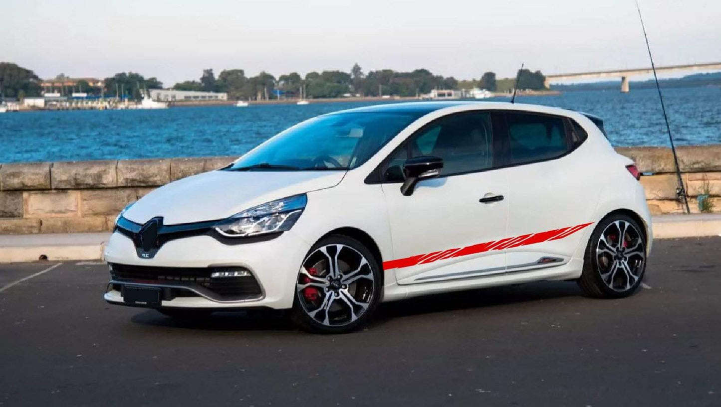 Autocollants Blaze Graphic Gift renault Racing Stripes pour Renault Clio autocollants voiture renault clio