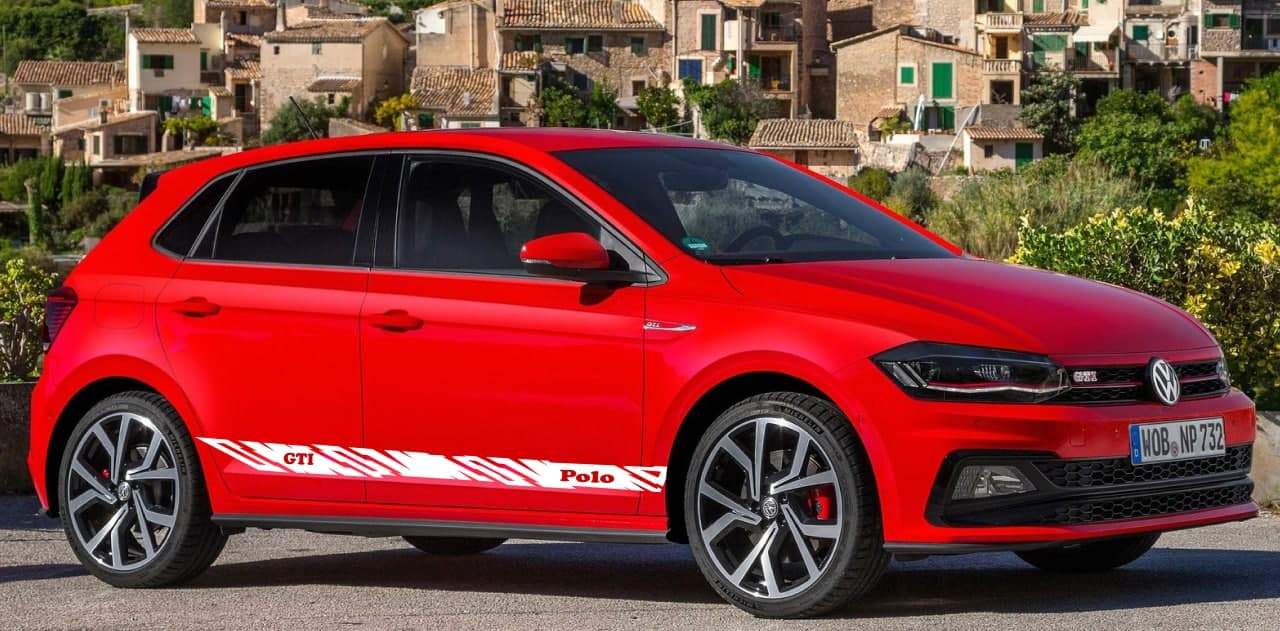 Vinyl Graphics Blazer design decal vinyl decal Compatible with VW Polo gift car sticker