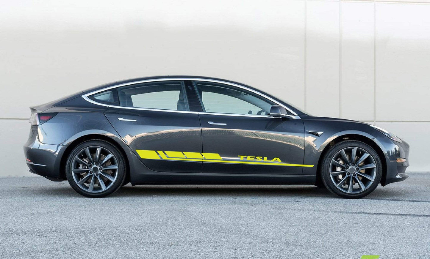 Autocollants BLOCK Graphic compatibles avec Tesla Model 3 | Autocollants Model X | Autocollants Model Y Autocollants Tesla Model S