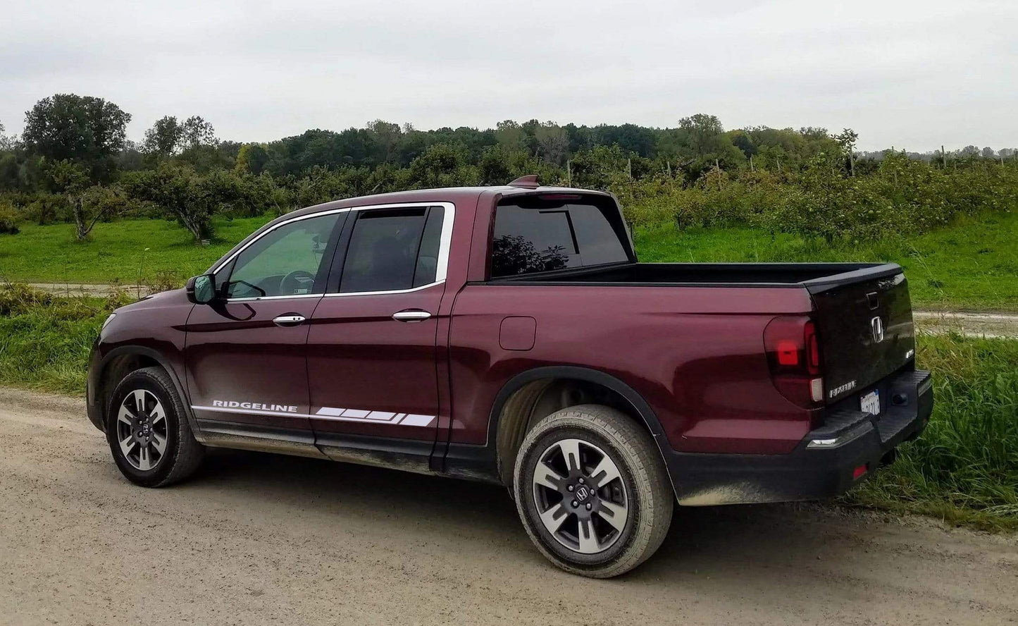 Vinyl Graphics Block Line Graphics Vinyl Stickers Compatible With Honda Ridgeline