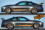 bmw m vinyl stripes Racing Stripes for BMW M4 - Brothers-Graphics
