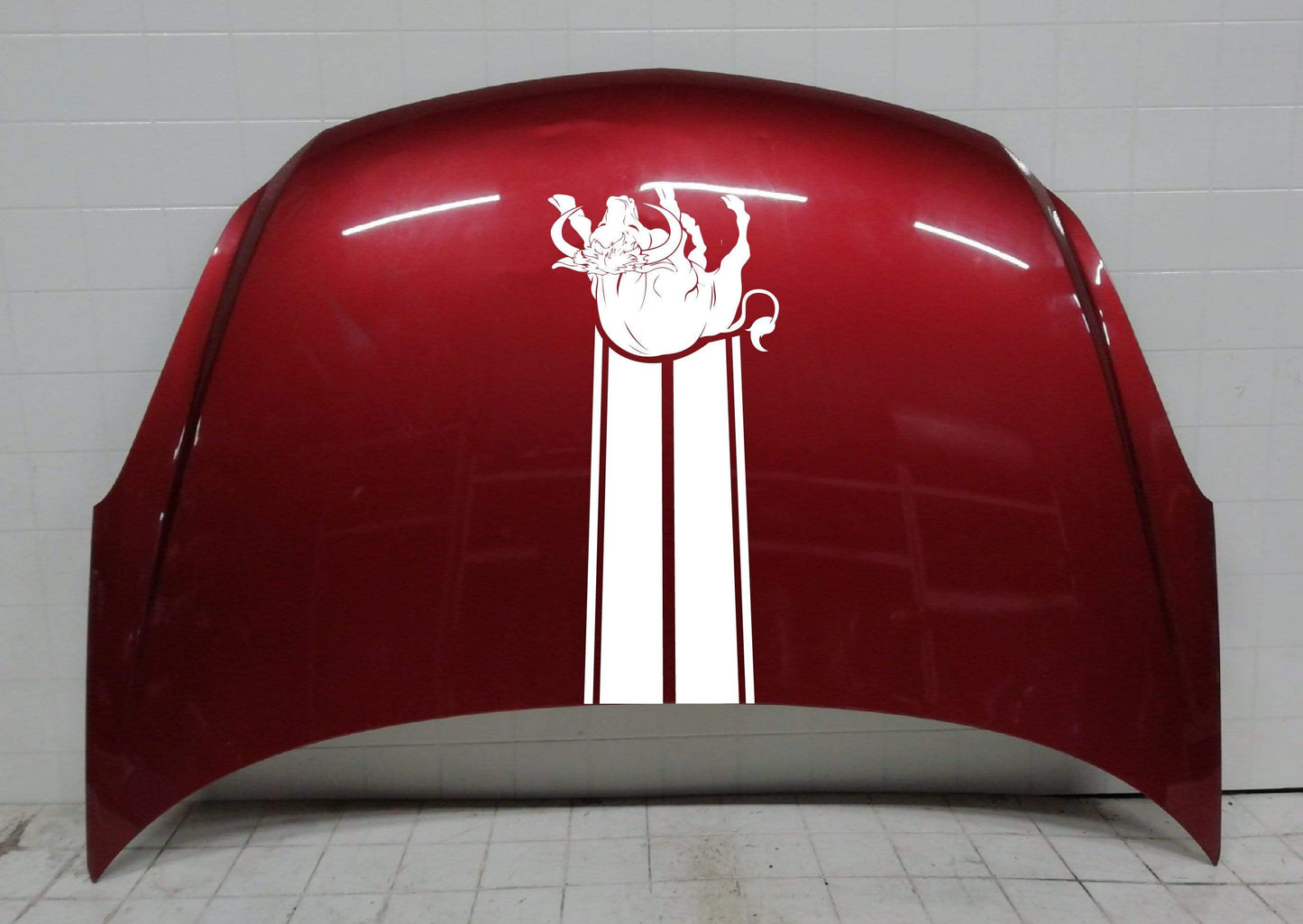 Vinyle design BULL | Autocollants universels pour capot | Autocollants graphiques pour capot