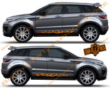 Car decals stickers graphics Stripes for Range Rover Evoque - Brothers-Graphics