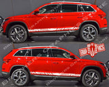 Car decals stickers graphics Stripes for Skoda Kodiaq. - Brothers-Graphics