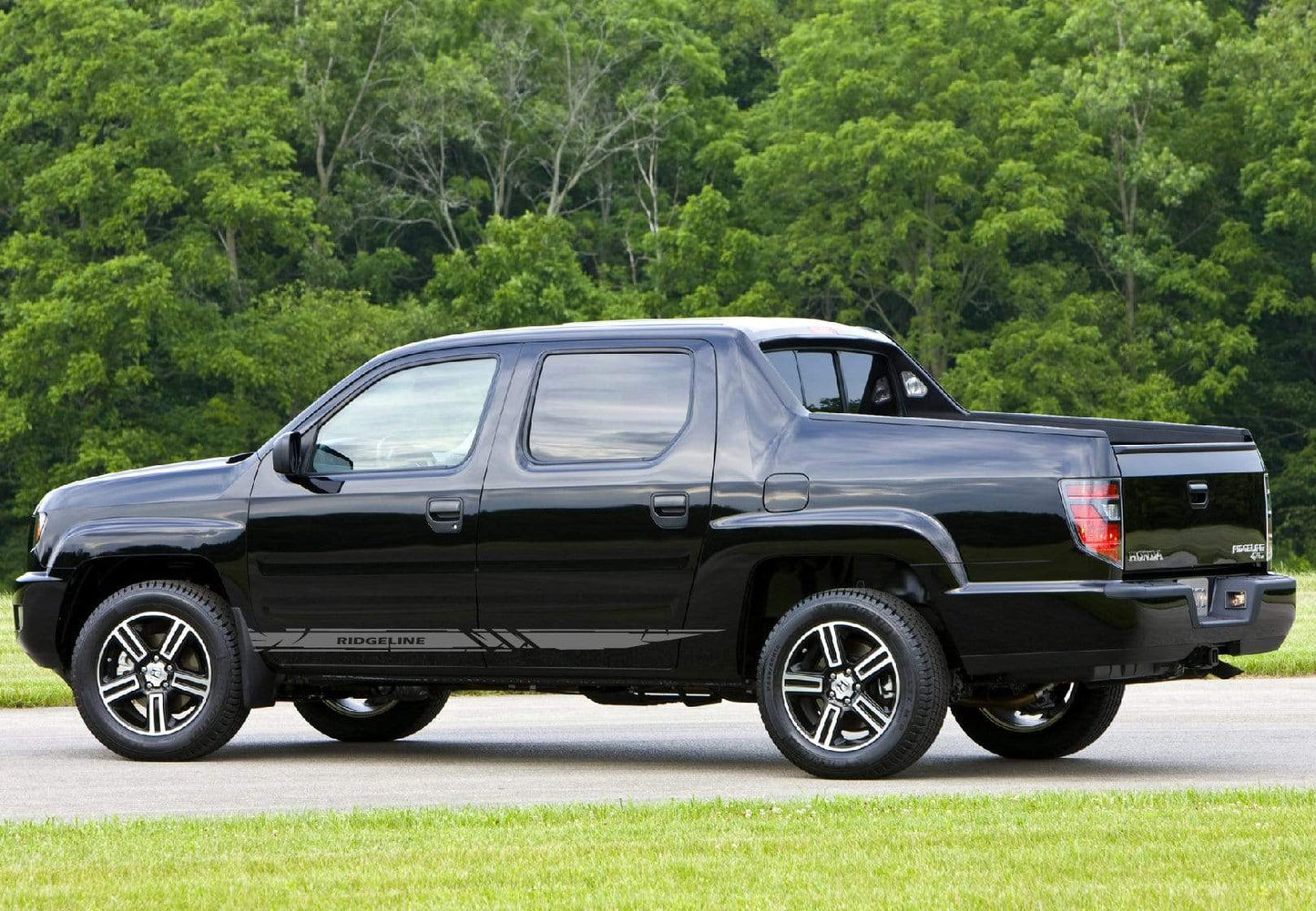 Car Doors Line Graphics Vinyl Stickers For Honda Ridgeline