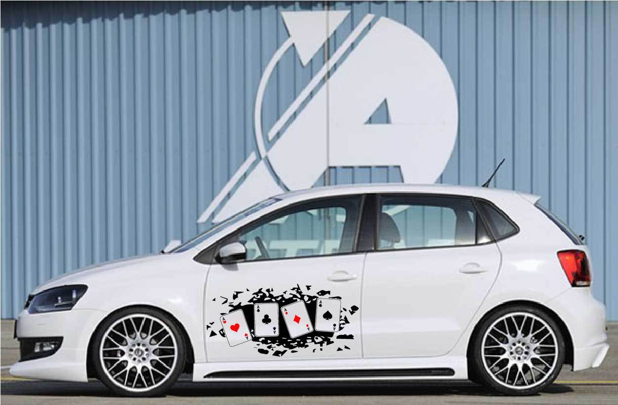 Autocollants graphiques en vinyle pour voiture | AUTOCOLLANTS UNIVERSELS Adaptés à tous les véhicules