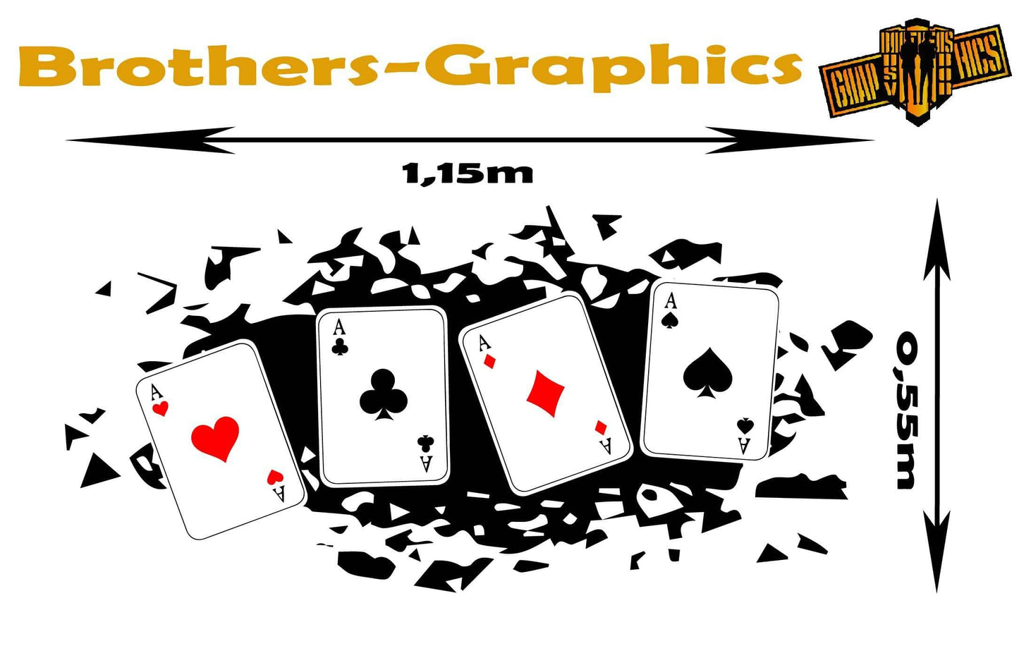 Autocollants graphiques en vinyle pour voiture | AUTOCOLLANTS UNIVERSELS Adaptés à tous les véhicules