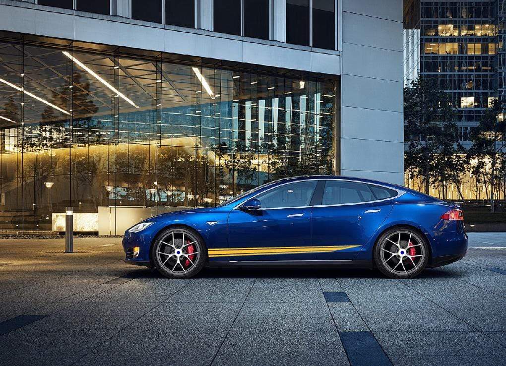 Classic decals Compatible with Tesla 3 | Tesla X Stickers | Tesla Y Stickers Tesla S BFF