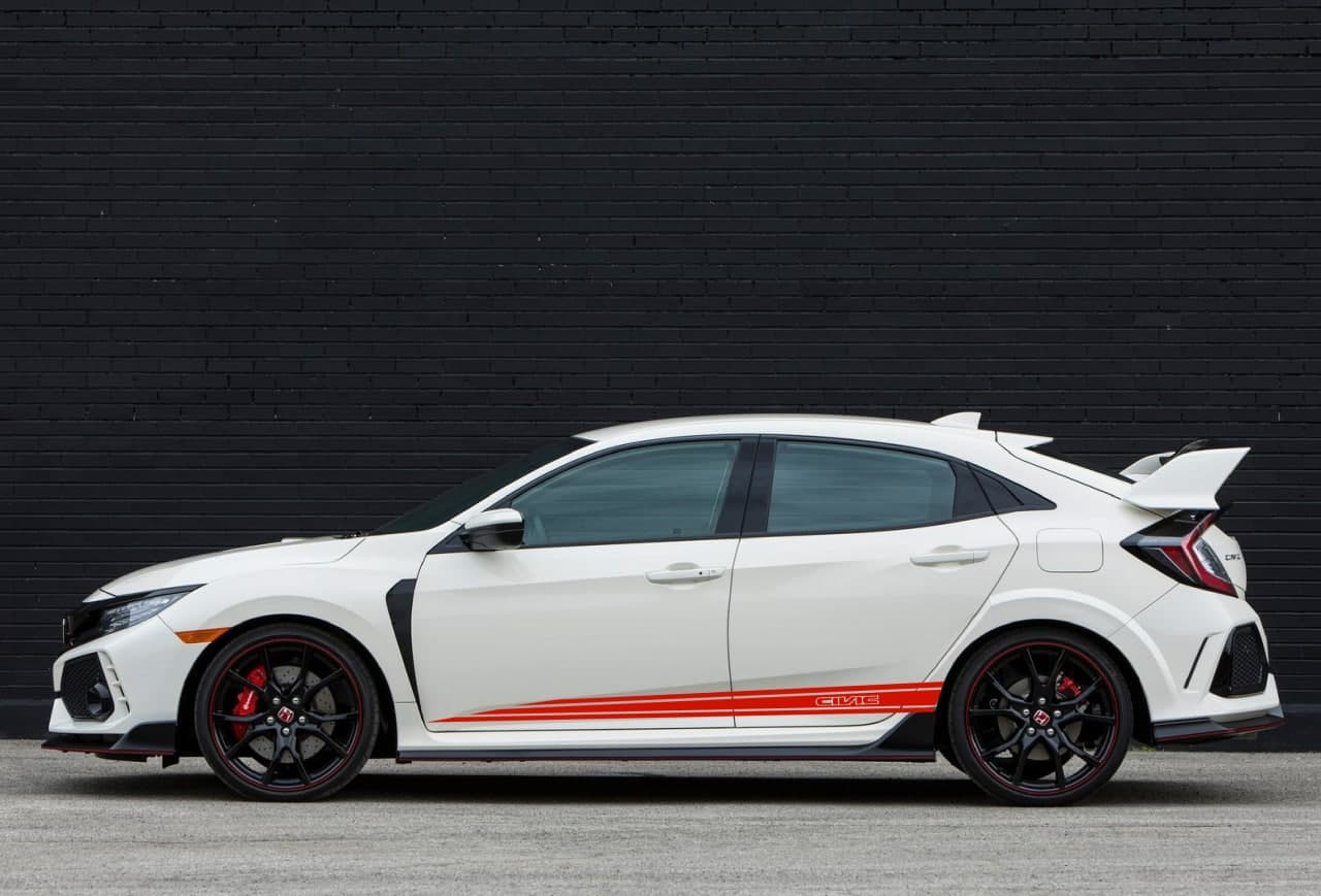 Vinyl Graphics Classic Design Line Stickers Compatible With Honda Civic, All Models Size