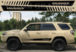 Vinyl Graphics Classic Design Vinyl Stripes Compatible with Toyota 4Runner TRD-Pro 2022-4X4