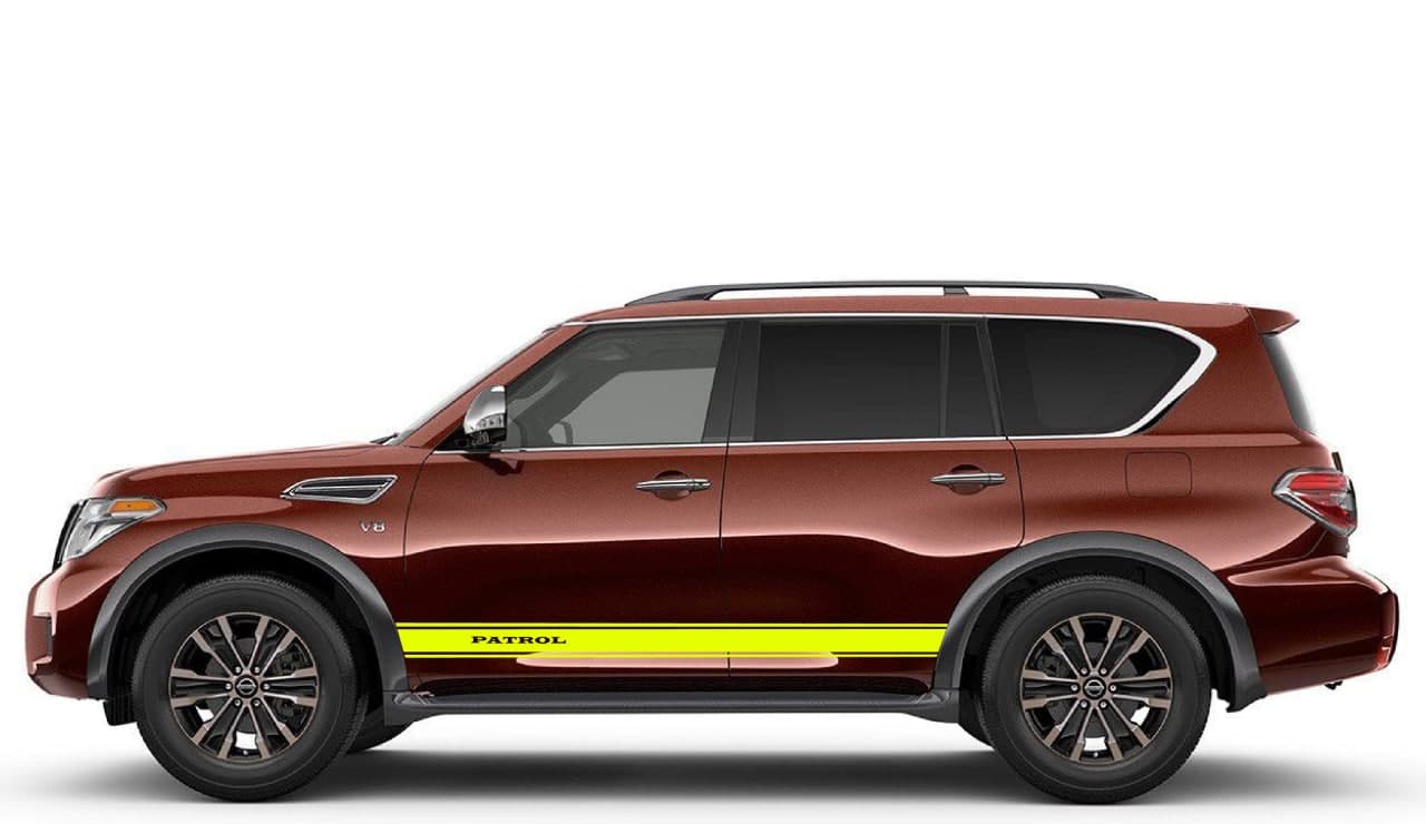 Vinyl Graphics Classic Graphic Vinyl Stripes Compatible with Nissan Patrol