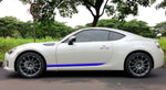 Premium Vinyl Stickers Compatible with Subaru BRZ Classic Design BFF