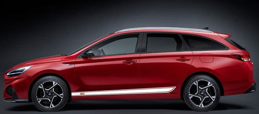Vinyl Graphics Classic Line design Vinyl Stickers Compatible with Hyundai I30