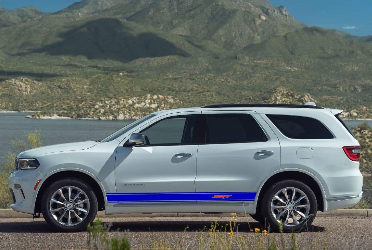 Vinyl Graphics Classic Line Graphic Vinyl Stripes Compatible with Dodge Durango