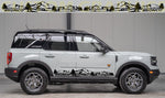 Vinyl Graphics Compatible With Ford Bronco Stickers Decals Vinyl Mountain Design