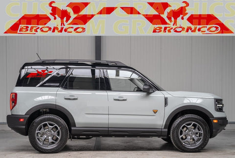 Vinyl Graphics Compatible With Ford Bronco Stickers Decals Vinyl Style Design