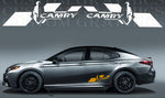 Vinyl Graphics Compatible With Toyota Camry Stickers Decals Vinyl Rear Design